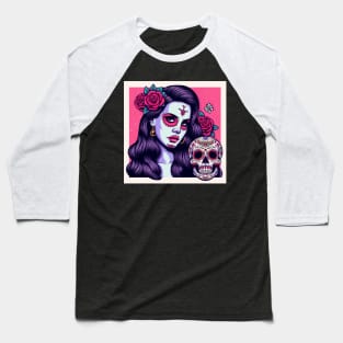 Lana Del Rey of the Dead Baseball T-Shirt